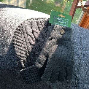 NWT hat and gloves